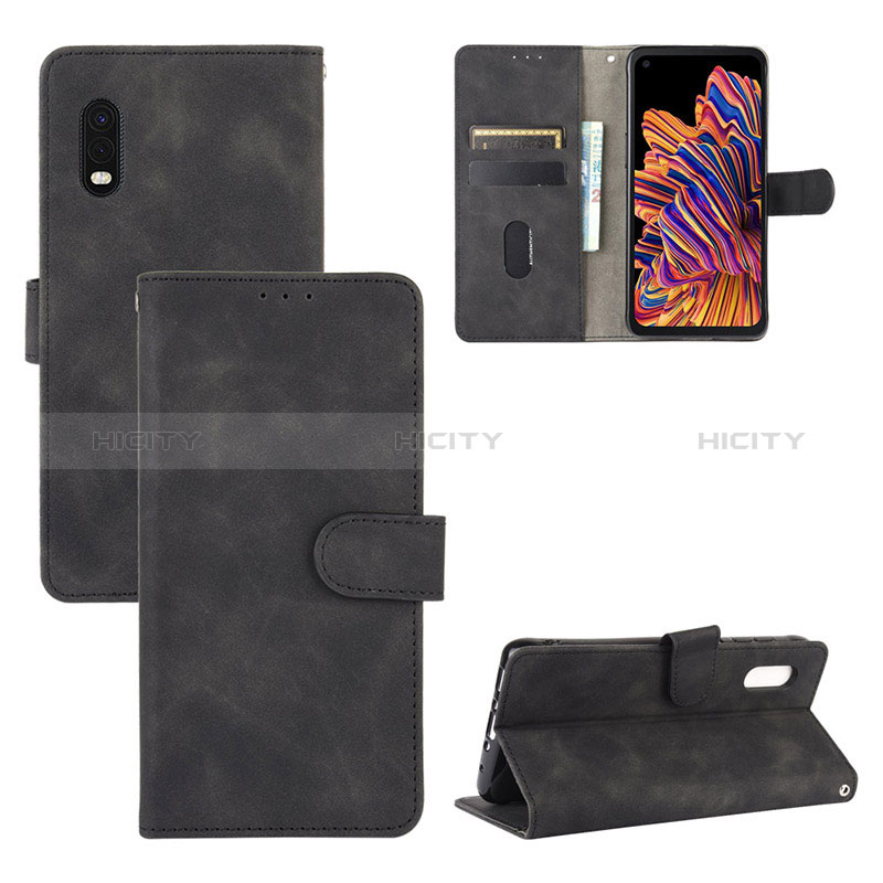 Custodia Portafoglio In Pelle Cover con Supporto L03Z per Samsung Galaxy XCover Pro