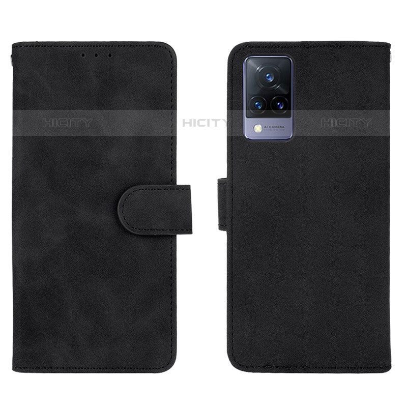 Custodia Portafoglio In Pelle Cover con Supporto L03Z per Vivo V21s 5G Nero