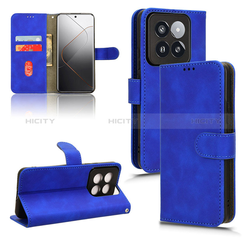 Custodia Portafoglio In Pelle Cover con Supporto L03Z per Xiaomi Mi 14 Pro 5G