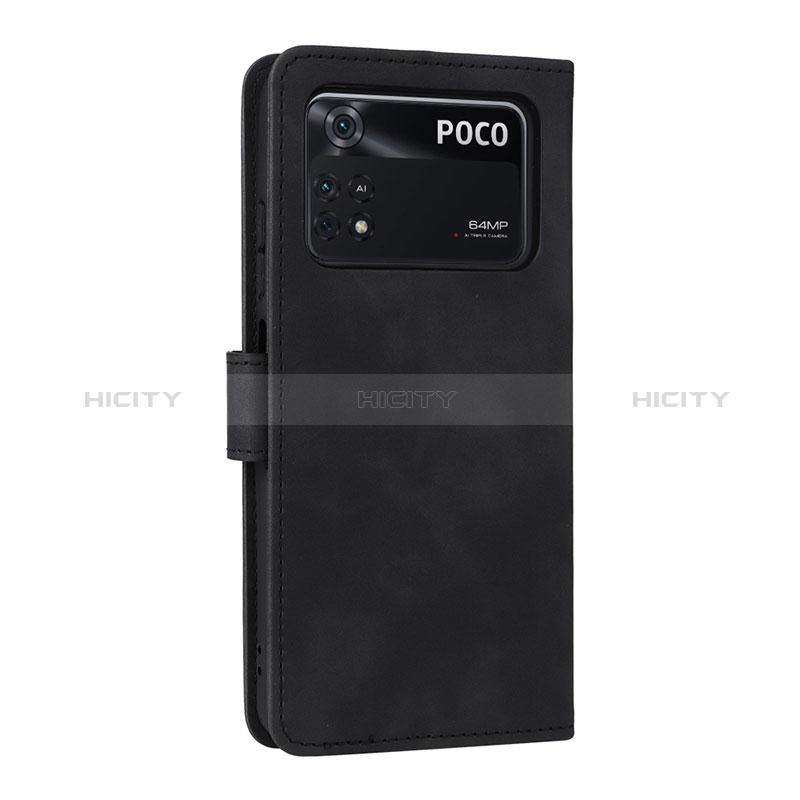 Custodia Portafoglio In Pelle Cover con Supporto L03Z per Xiaomi Poco M4 Pro 4G