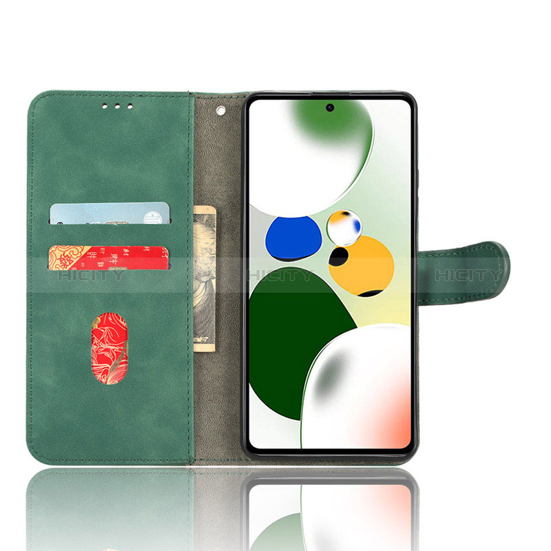 Custodia Portafoglio In Pelle Cover con Supporto L03Z per Xiaomi Poco X5 Pro 5G