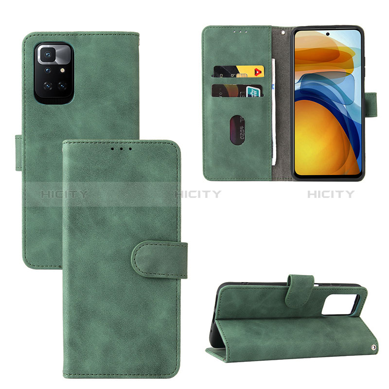 Custodia Portafoglio In Pelle Cover con Supporto L03Z per Xiaomi Redmi 10 (2022)