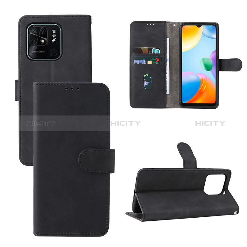 Custodia Portafoglio In Pelle Cover con Supporto L03Z per Xiaomi Redmi 10 India