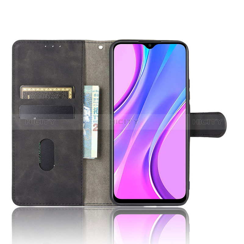 Custodia Portafoglio In Pelle Cover con Supporto L03Z per Xiaomi Redmi 9