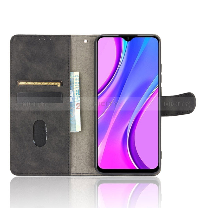 Custodia Portafoglio In Pelle Cover con Supporto L03Z per Xiaomi Redmi 9 Activ