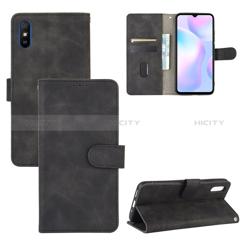 Custodia Portafoglio In Pelle Cover con Supporto L03Z per Xiaomi Redmi 9A