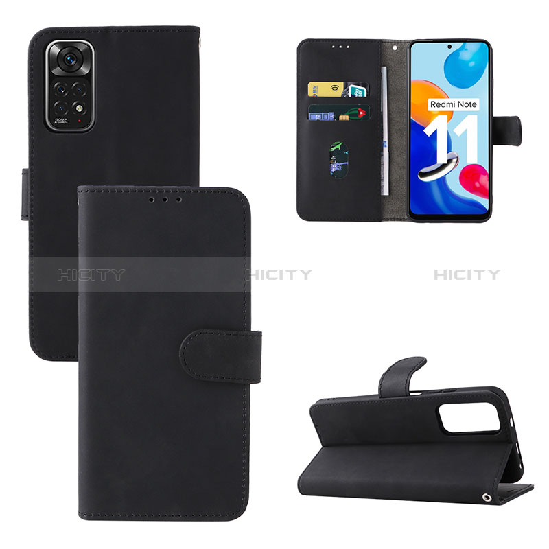 Custodia Portafoglio In Pelle Cover con Supporto L03Z per Xiaomi Redmi Note 11 4G (2022)