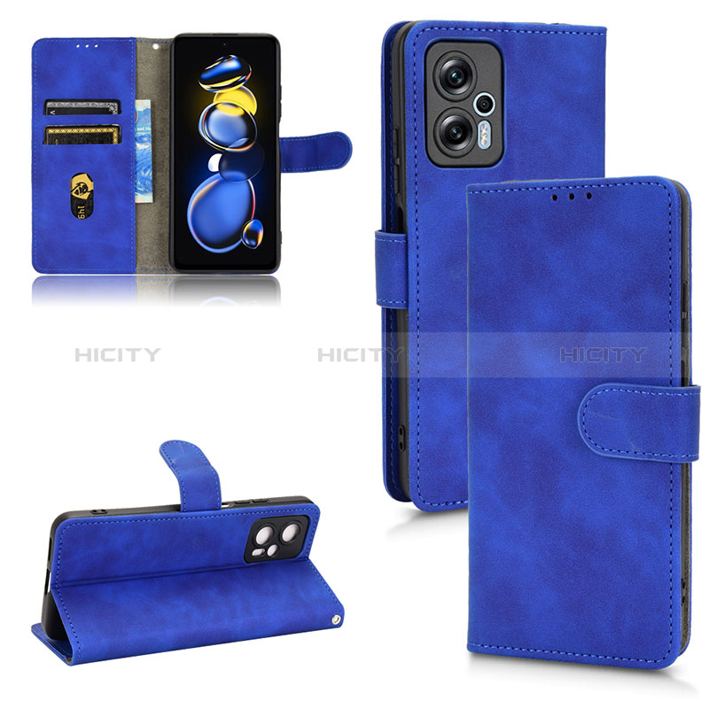 Custodia Portafoglio In Pelle Cover con Supporto L03Z per Xiaomi Redmi Note 11T Pro 5G