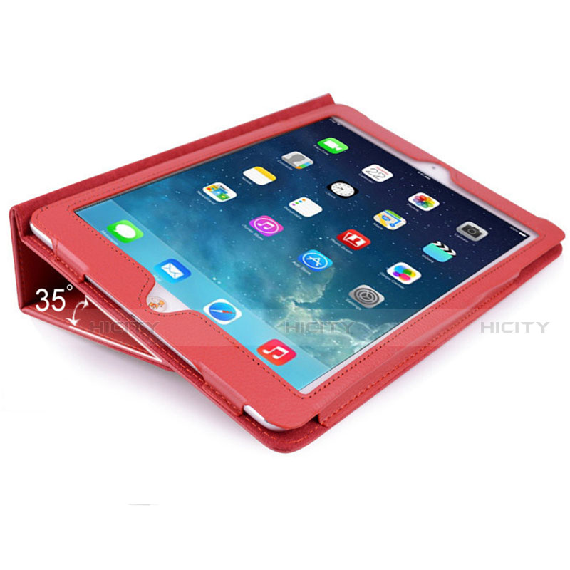 Custodia Portafoglio In Pelle Cover con Supporto L04 per Apple iPad 10.2 (2019)