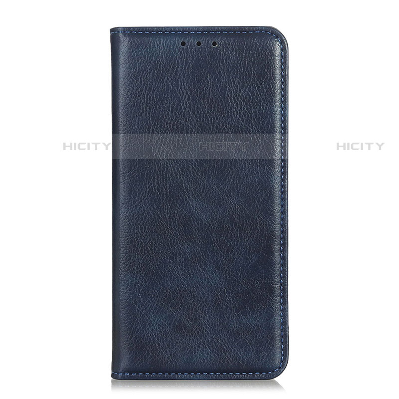 Custodia Portafoglio In Pelle Cover con Supporto L04 per HTC U19E Blu