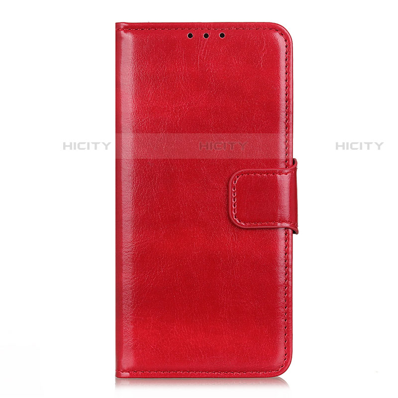 Custodia Portafoglio In Pelle Cover con Supporto L04 per Huawei P smart S Rosso