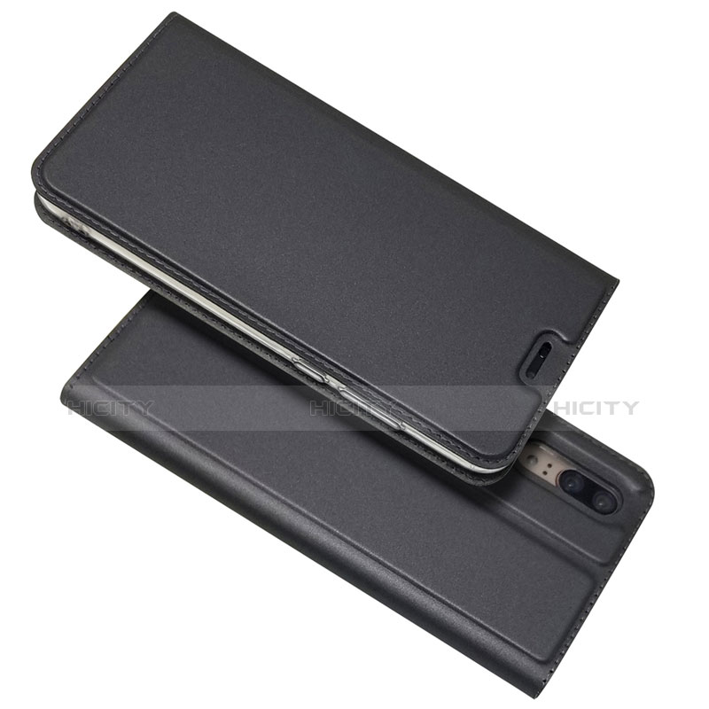 Custodia Portafoglio In Pelle Cover con Supporto L04 per Huawei P20