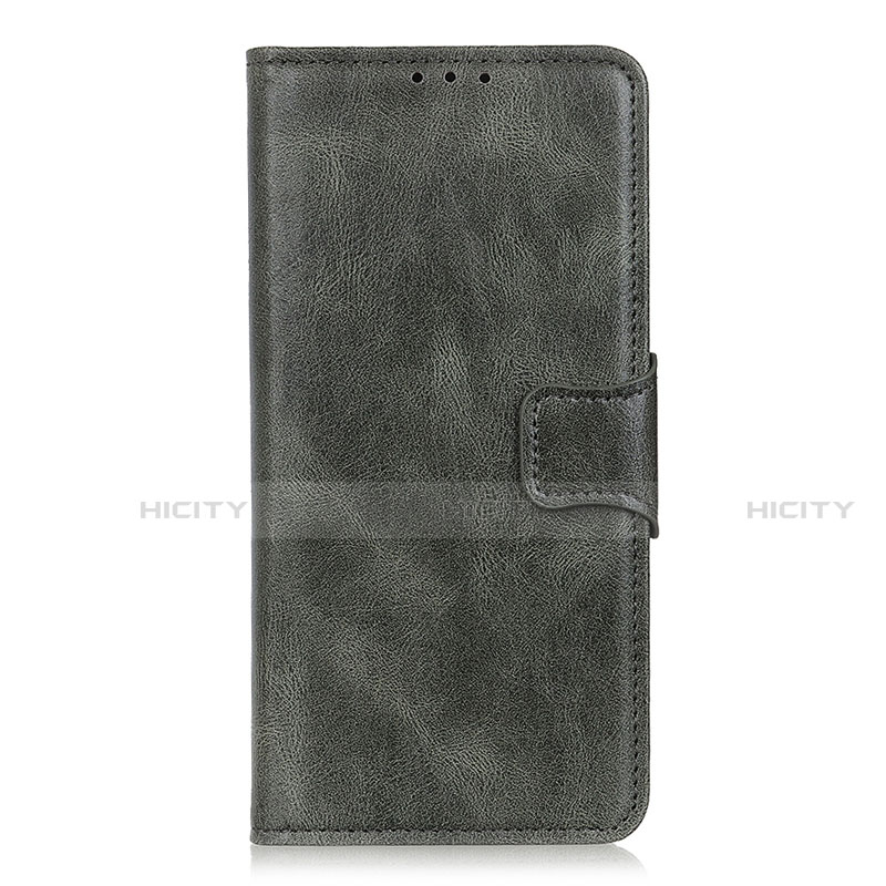 Custodia Portafoglio In Pelle Cover con Supporto L04 per Motorola Moto G Power Grigio