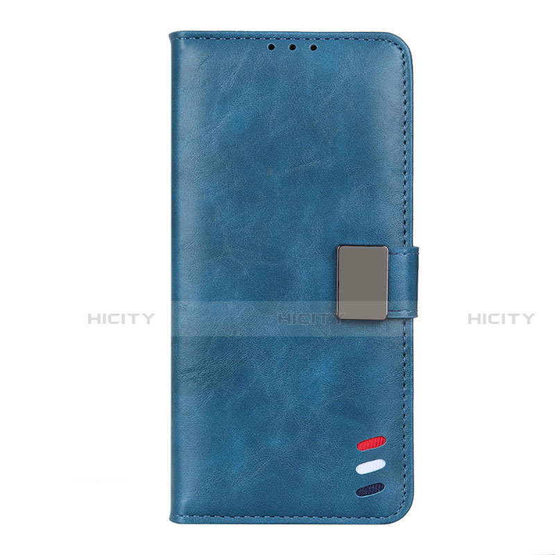 Custodia Portafoglio In Pelle Cover con Supporto L04 per Motorola Moto G9 Plus Blu