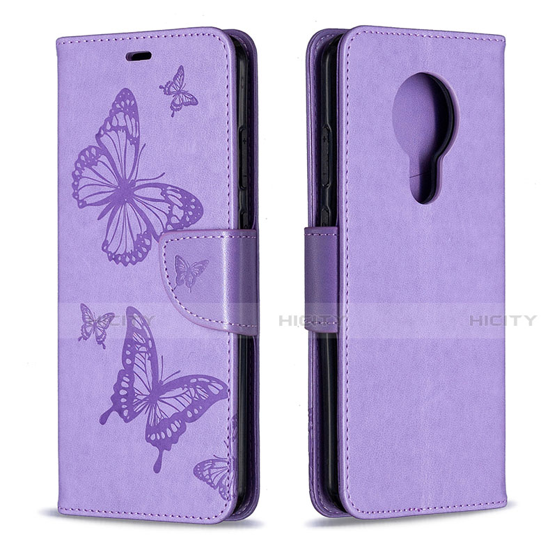 Custodia Portafoglio In Pelle Cover con Supporto L04 per Nokia 5.3