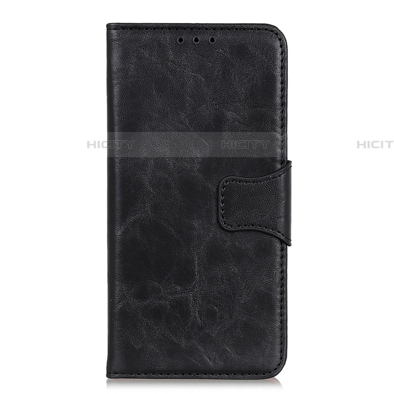 Custodia Portafoglio In Pelle Cover con Supporto L04 per Oppo A91 Nero