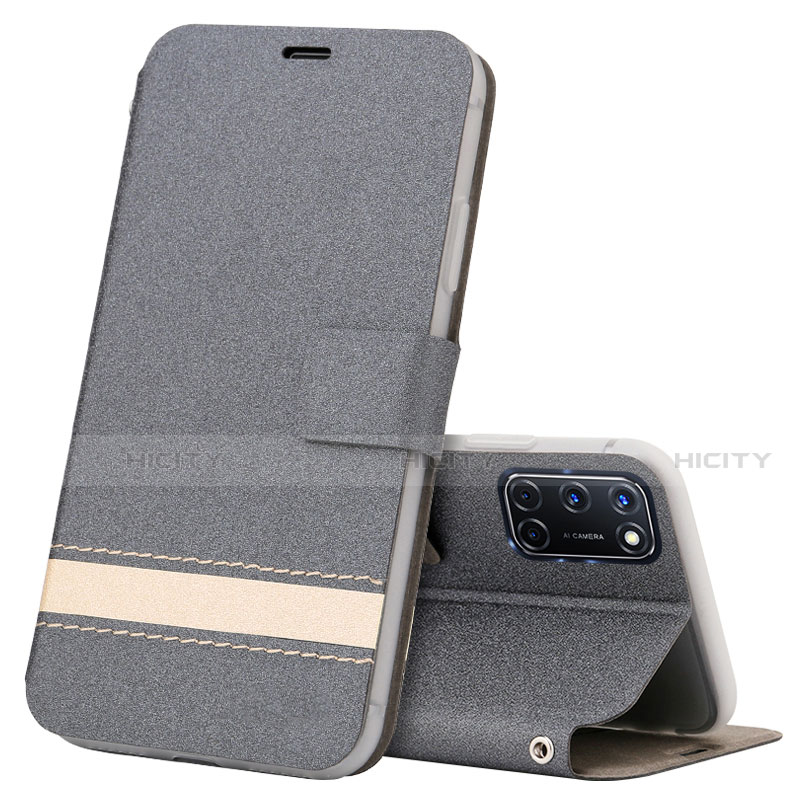 Custodia Portafoglio In Pelle Cover con Supporto L04 per Oppo A92