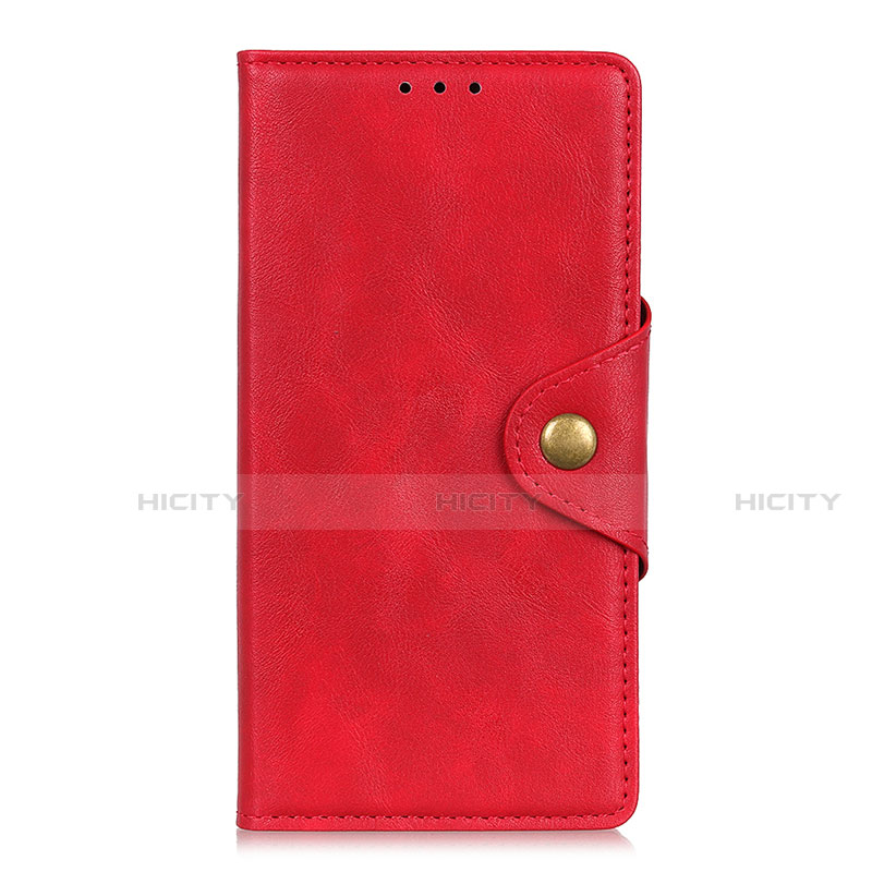 Custodia Portafoglio In Pelle Cover con Supporto L04 per Samsung Galaxy M31 Prime Edition Rosso