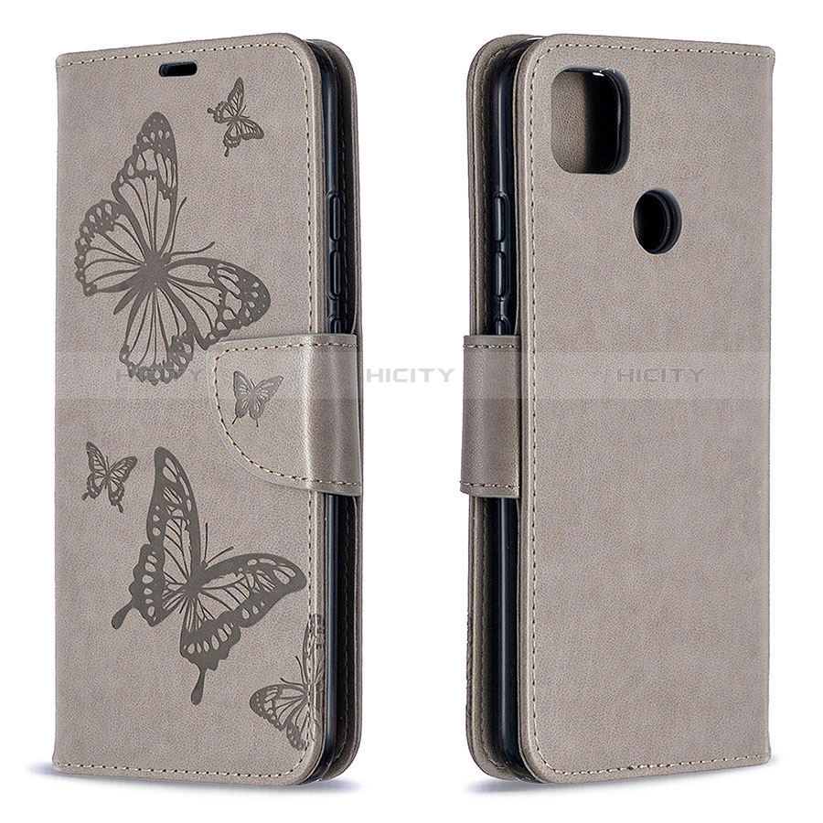 Custodia Portafoglio In Pelle Cover con Supporto L04 per Xiaomi Redmi 9 India