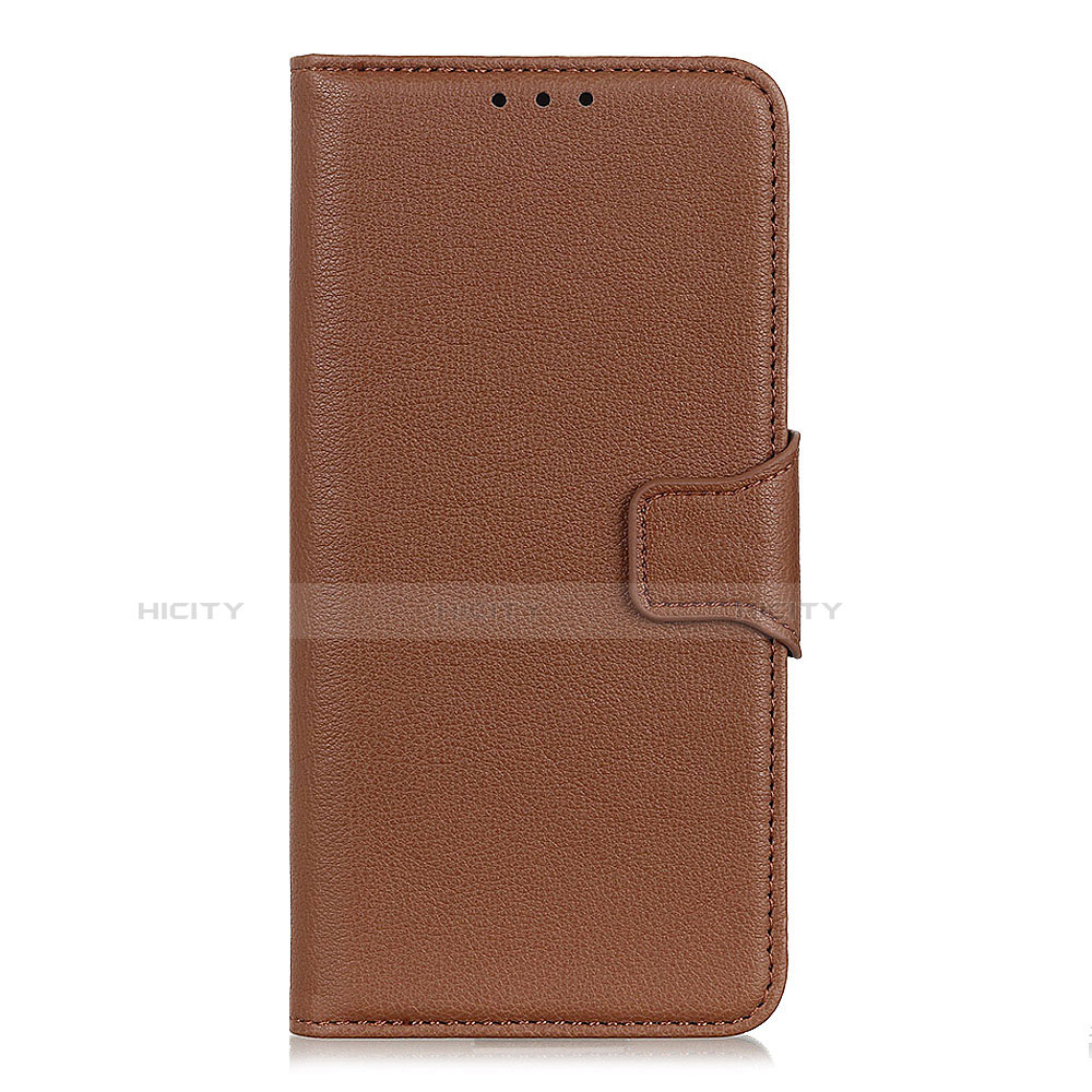 Custodia Portafoglio In Pelle Cover con Supporto L04 per Xiaomi Redmi 9A Marrone