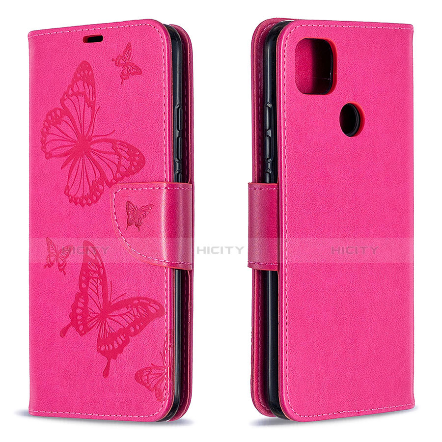 Custodia Portafoglio In Pelle Cover con Supporto L04 per Xiaomi Redmi 9C NFC