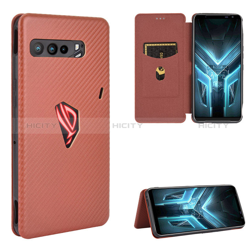 Custodia Portafoglio In Pelle Cover con Supporto L04Z per Asus ROG Phone 3 Strix ZS661KS