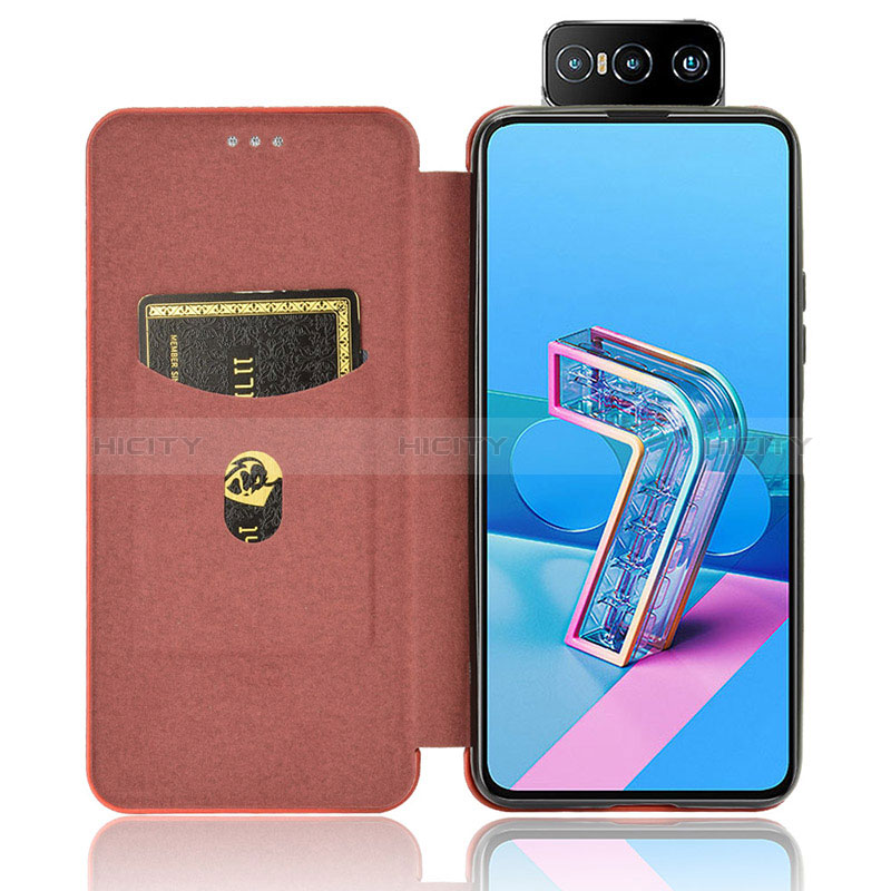 Custodia Portafoglio In Pelle Cover con Supporto L04Z per Asus Zenfone 7 Pro ZS671KS