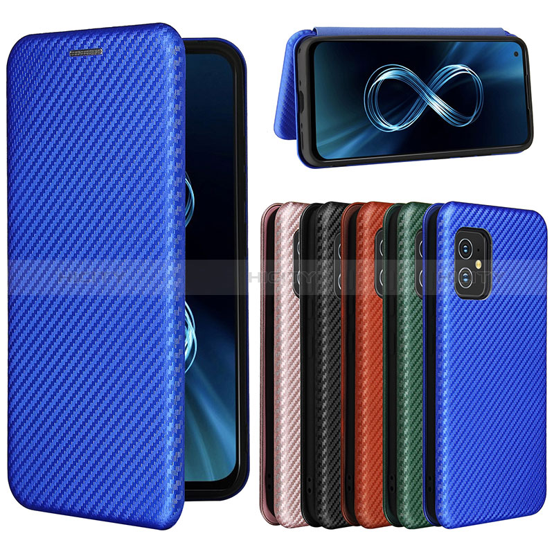 Custodia Portafoglio In Pelle Cover con Supporto L04Z per Asus Zenfone 8 ZS590KS