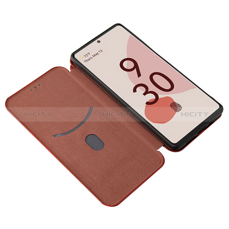 Custodia Portafoglio In Pelle Cover con Supporto L04Z per Google Pixel 6 Pro 5G