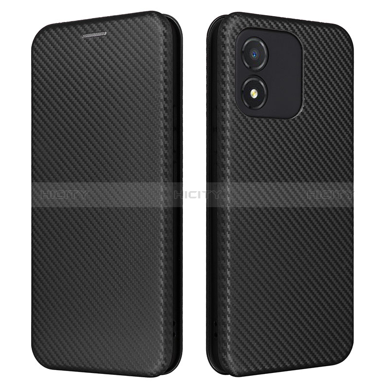 Custodia Portafoglio In Pelle Cover con Supporto L04Z per Huawei Honor X5 Nero