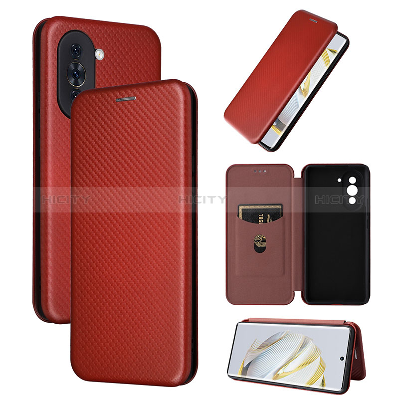 Custodia Portafoglio In Pelle Cover con Supporto L04Z per Huawei Nova 10