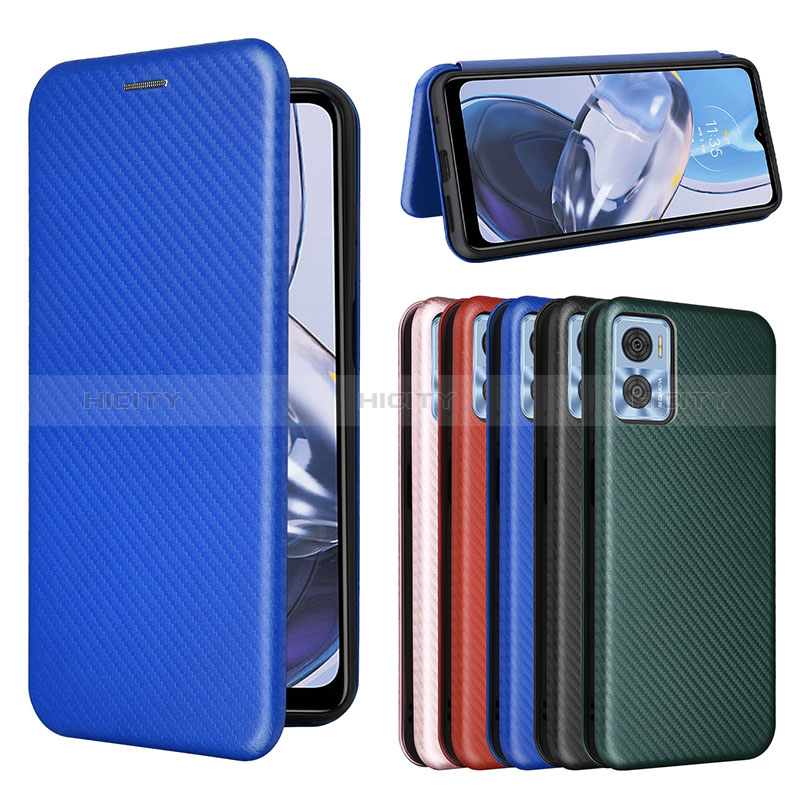 Custodia Portafoglio In Pelle Cover con Supporto L04Z per Motorola Moto E22i