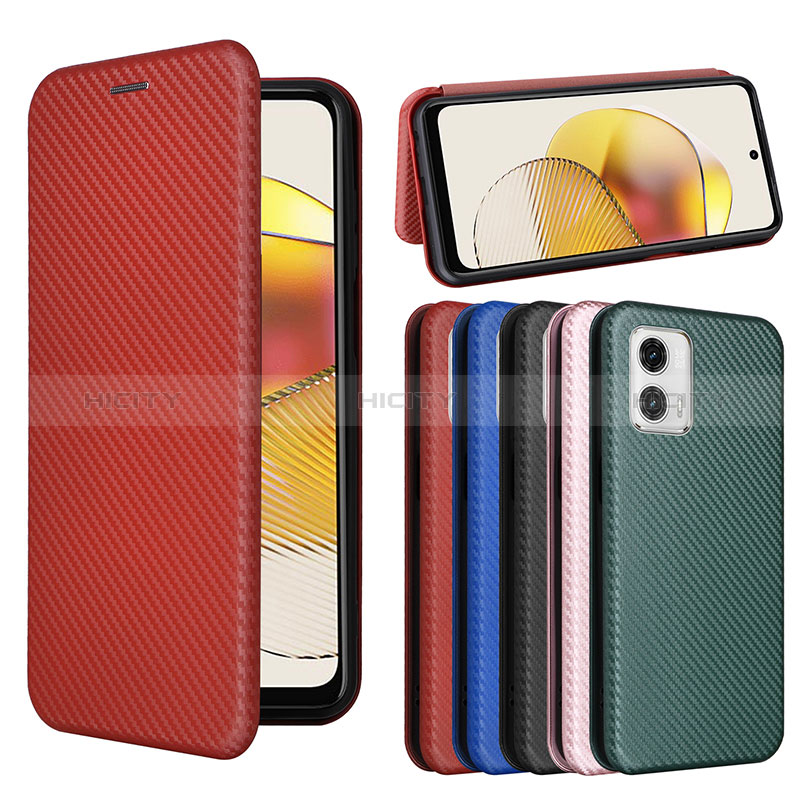 Custodia Portafoglio In Pelle Cover con Supporto L04Z per Motorola Moto G53 5G