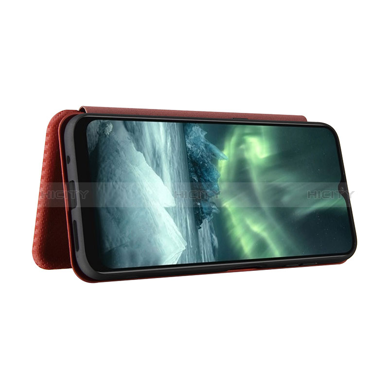 Custodia Portafoglio In Pelle Cover con Supporto L04Z per Nokia 6.3