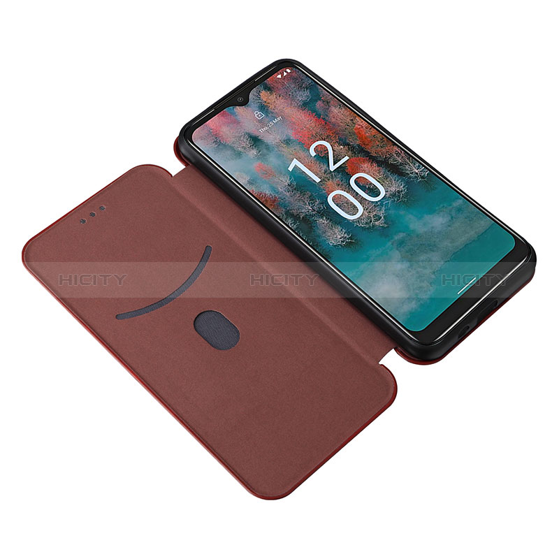 Custodia Portafoglio In Pelle Cover con Supporto L04Z per Nokia C12