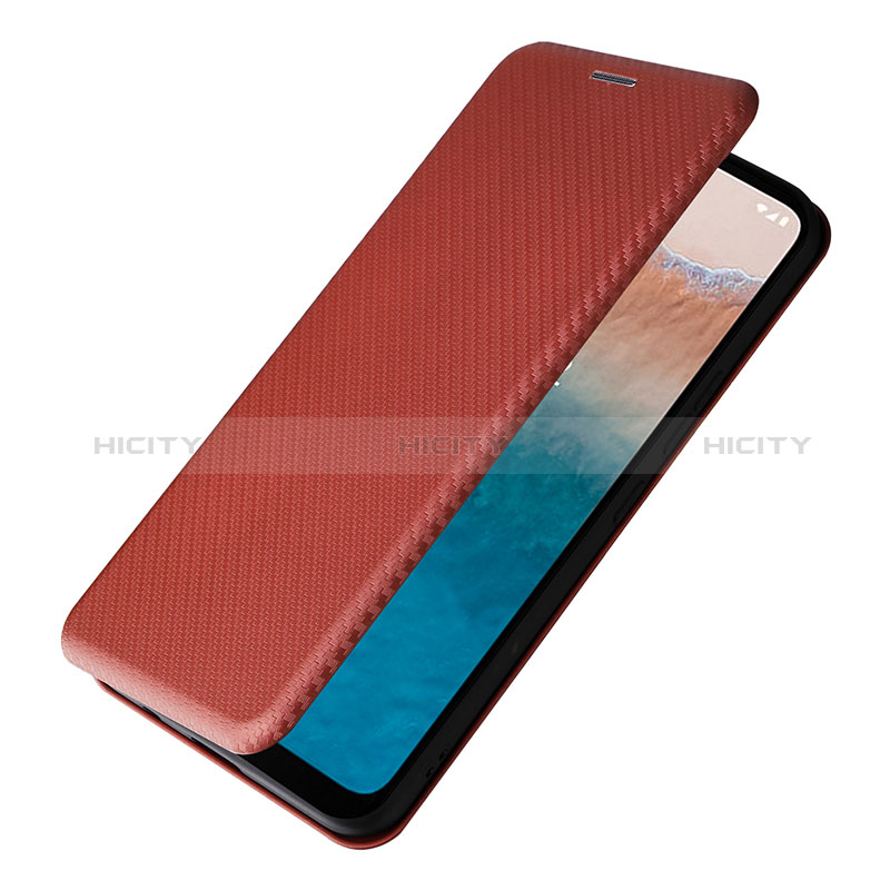 Custodia Portafoglio In Pelle Cover con Supporto L04Z per Nokia C21 Plus