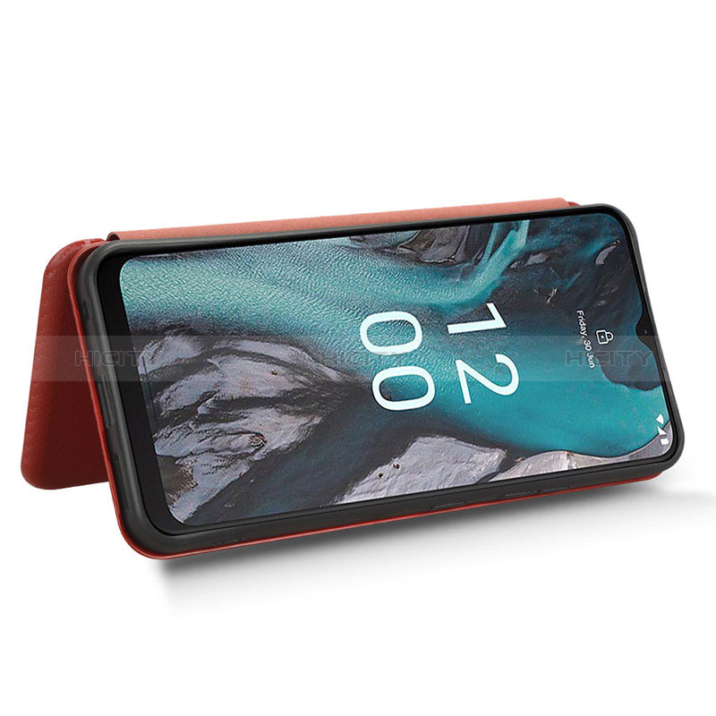 Custodia Portafoglio In Pelle Cover con Supporto L04Z per Nokia C22