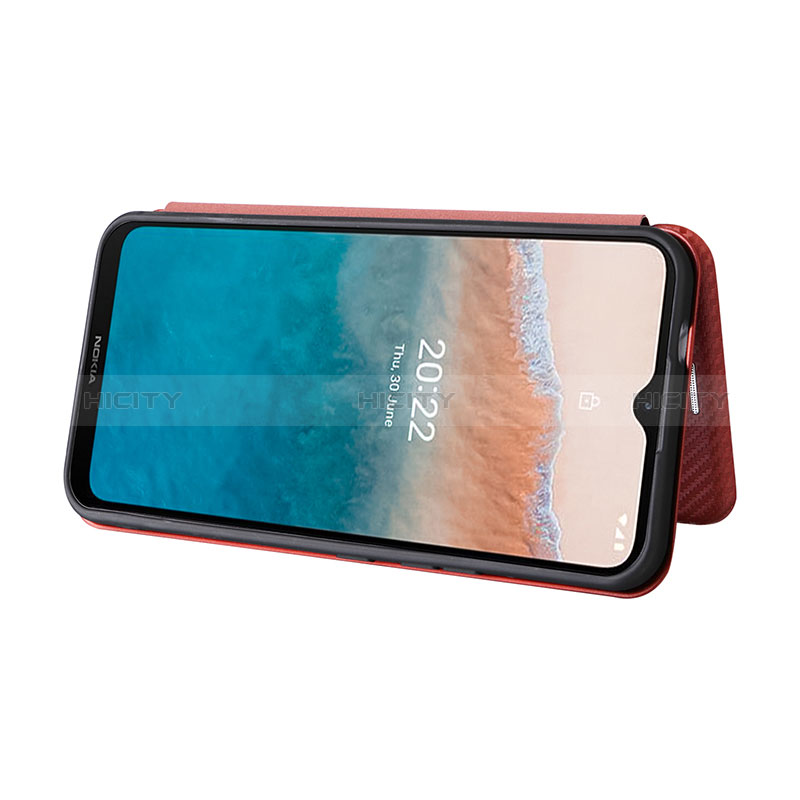 Custodia Portafoglio In Pelle Cover con Supporto L04Z per Nokia G11 Plus