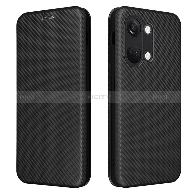 Custodia Portafoglio In Pelle Cover con Supporto L04Z per OnePlus Nord 3 5G Nero