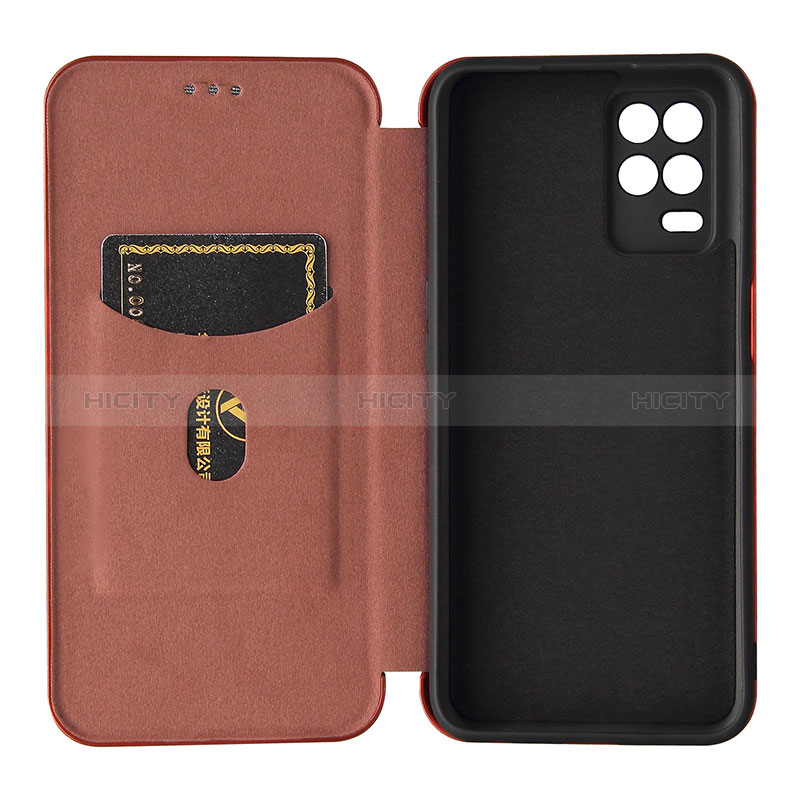 Custodia Portafoglio In Pelle Cover con Supporto L04Z per Realme 8 5G