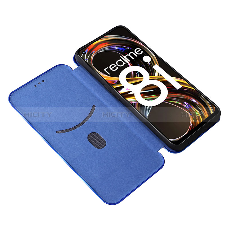 Custodia Portafoglio In Pelle Cover con Supporto L04Z per Realme 8i