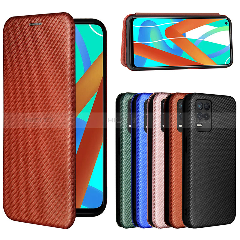 Custodia Portafoglio In Pelle Cover con Supporto L04Z per Realme 8s 5G