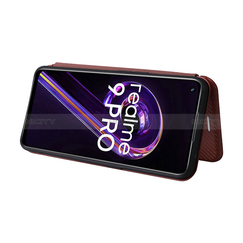 Custodia Portafoglio In Pelle Cover con Supporto L04Z per Realme 9 5G