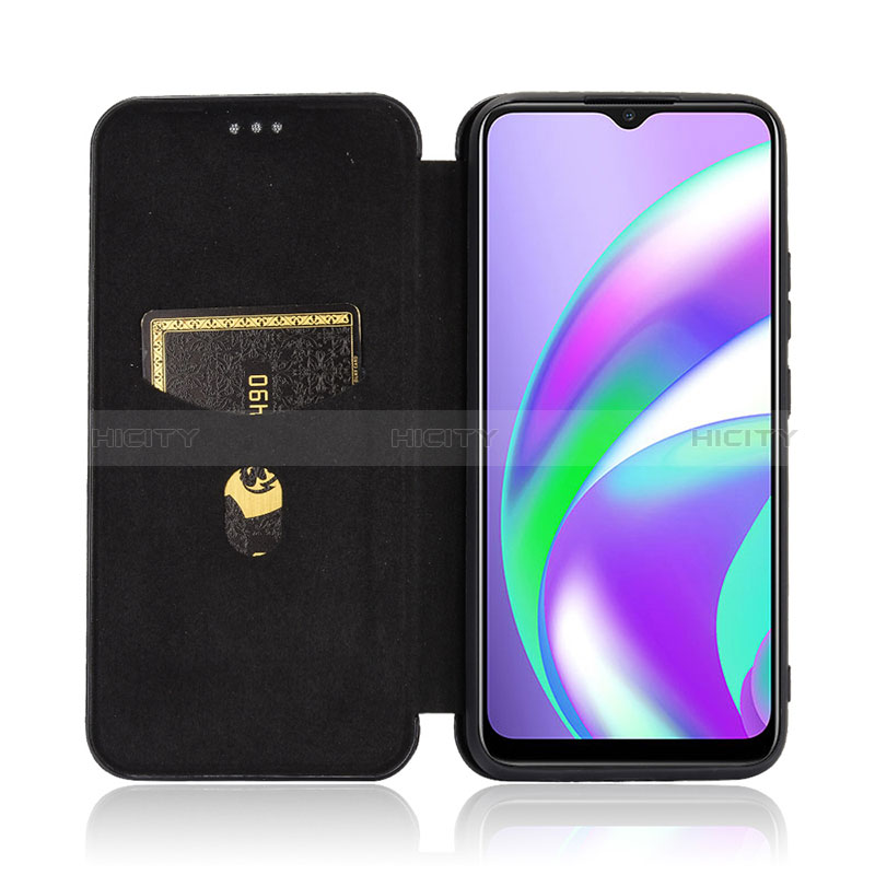 Custodia Portafoglio In Pelle Cover con Supporto L04Z per Realme C12