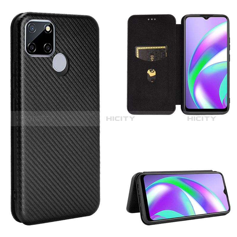 Custodia Portafoglio In Pelle Cover con Supporto L04Z per Realme C12