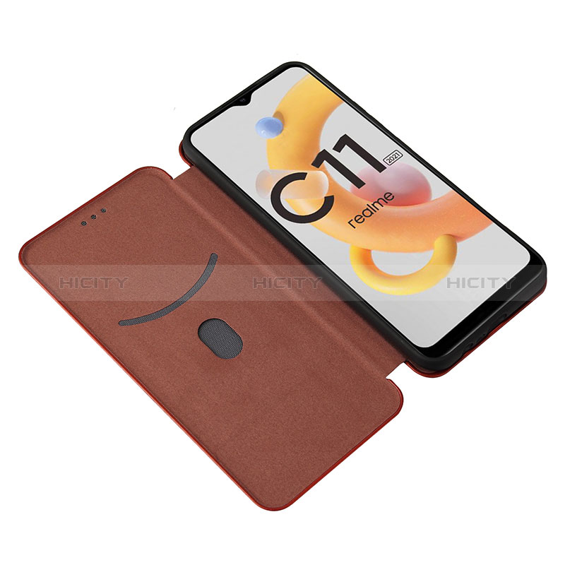 Custodia Portafoglio In Pelle Cover con Supporto L04Z per Realme C20