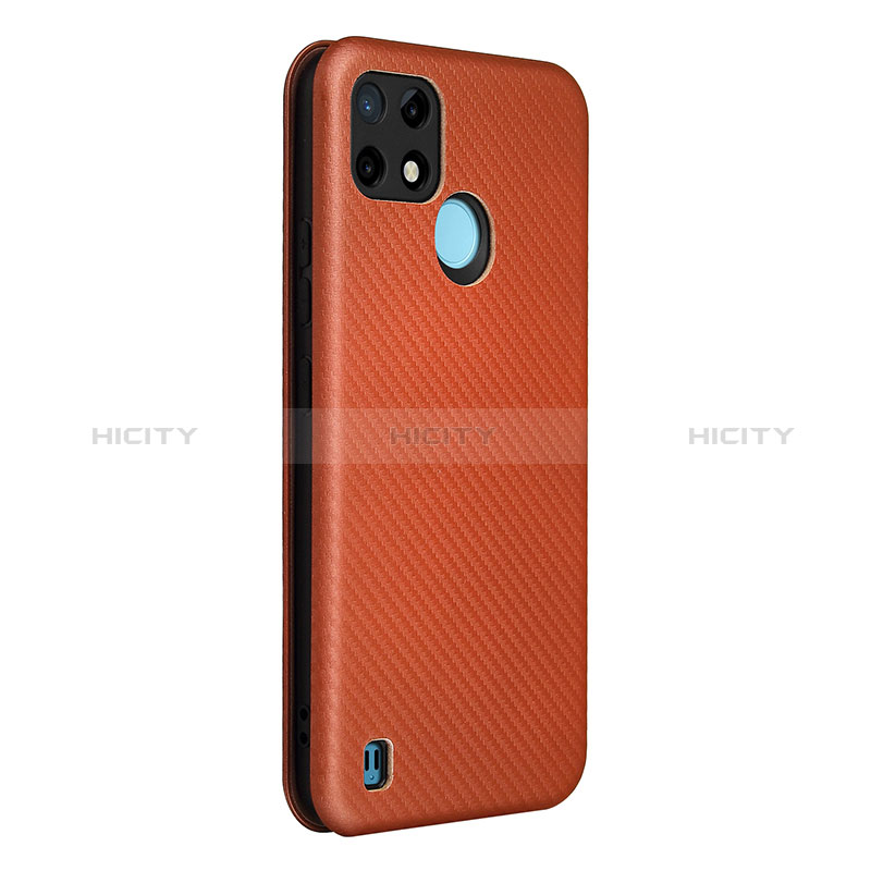 Custodia Portafoglio In Pelle Cover con Supporto L04Z per Realme C21Y