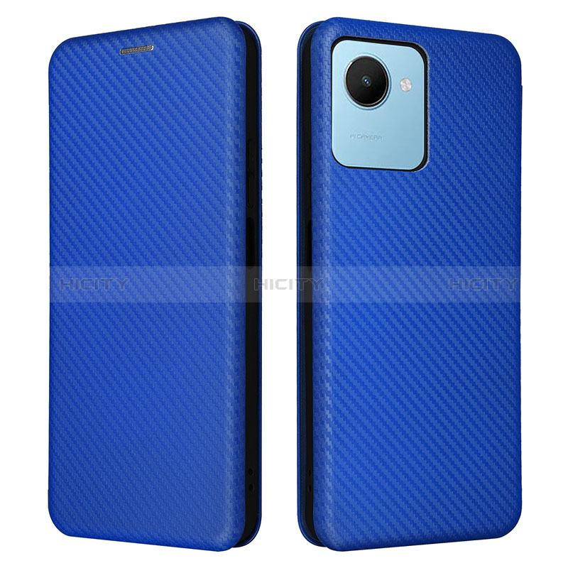 Custodia Portafoglio In Pelle Cover con Supporto L04Z per Realme C30