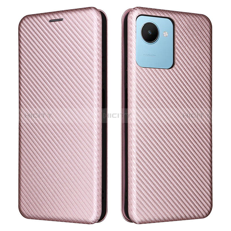 Custodia Portafoglio In Pelle Cover con Supporto L04Z per Realme C30