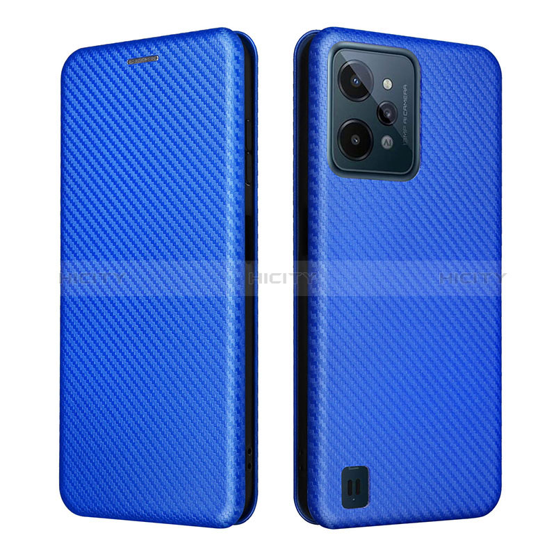 Custodia Portafoglio In Pelle Cover con Supporto L04Z per Realme C31